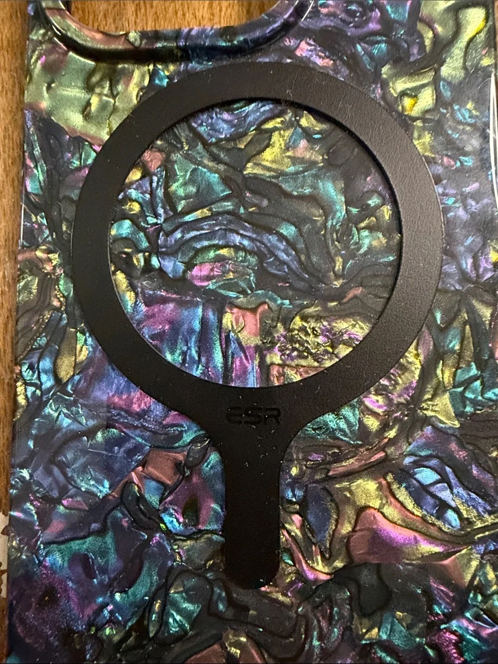 iPhone 14 Pro Iridescent Multicolor MagSafe-Compatible Phone Case